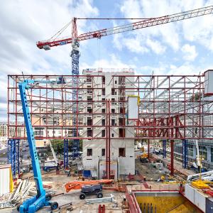 Chantier de la Maison des avocats, Paris 17, RPBW