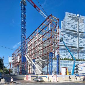 Chantier de la Maison des avocats, Paris 17, RPBW