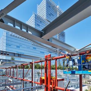 Chantier de la Maison des avocats, Paris 17, RPBW