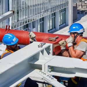 Chantier de la Maison des avocats, Paris 17, RPBW