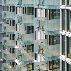 Logements et hôtel, Vienne, Autriche, Renzo Piano Building Workshop