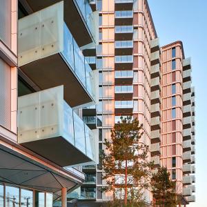 Logements et hôtel, Vienne, Autriche, Renzo Piano Building Workshop