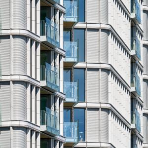 Logements et hôtel, Vienne, Autriche, Renzo Piano Building Workshop