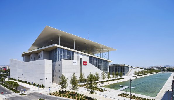 Fondation Stavros Narchos, Centre culturel, Athènes, Grèce, RPBW architecte