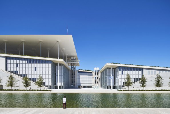 Fondation Stavros Narchos, Centre culturel, Athènes, Grèce, RPBW architecte