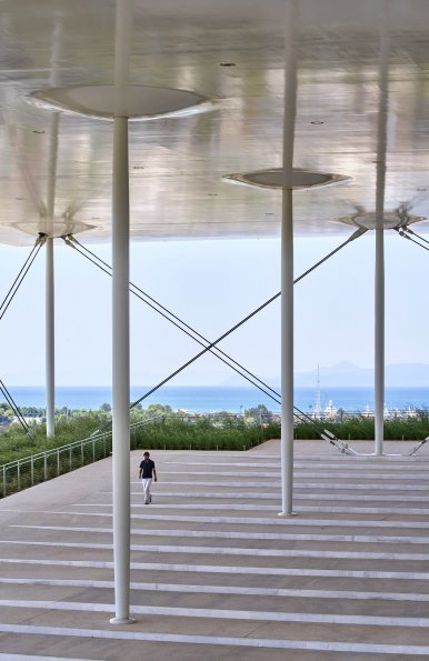 Fondation Stavros Narchos, Centre culturel, Athènes, Grèce, RPBW architecte