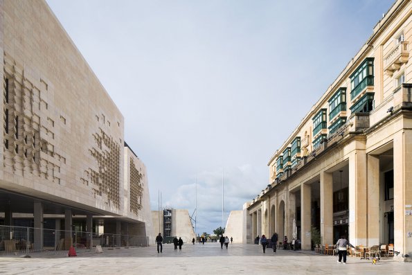Le Parlement, La Valette, Malte, RPBW architecte