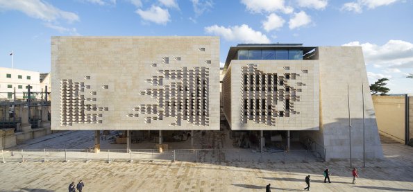 Le Parlement, La Valette, Malte, RPBW architecte