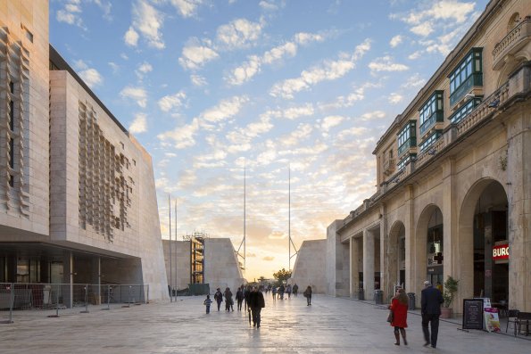 Porte de Ville, La Valette, Malte, RPBW architecte