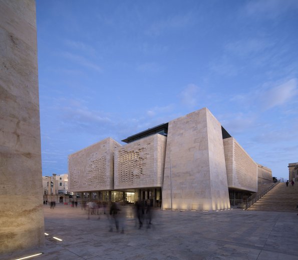 Le Parlement, La Valette, Malte, RPBW architecte