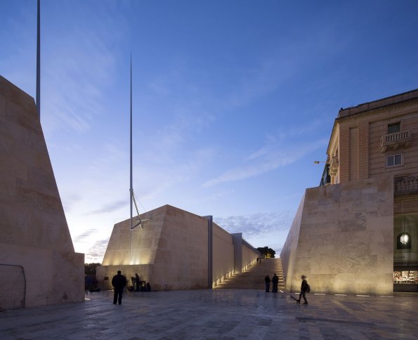 Porte de Ville, La Valette, Malte, RPBW architecte