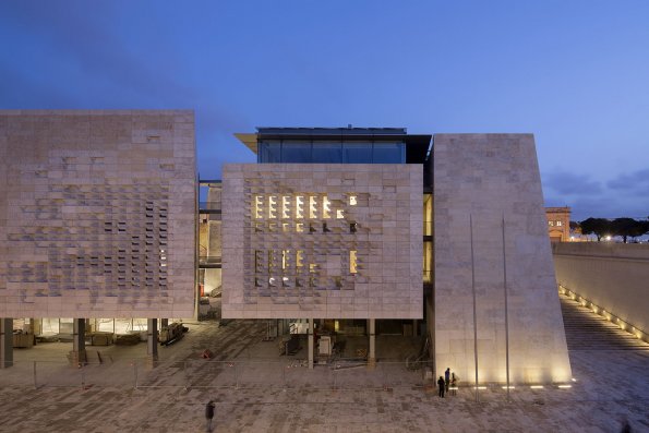 Le Parlement, La Valette, Malte, RPBW architecte