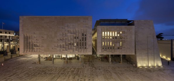 Le Parlement, La Valette, Malte, RPBW architecte