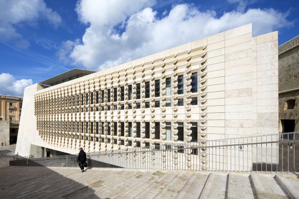 Le Parlement, La Valette, Malte, RPBW architecte
