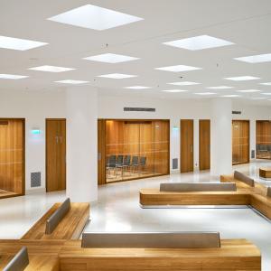Accueil des groupes, Musée du Louvre, Paris, SEARCH architecte