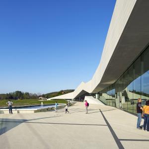 Centre international d'art pariétal, Lascaux IV, Montignac, Dordogne, Snøhetta + Casson Mann + SRA + Duncan Lewis