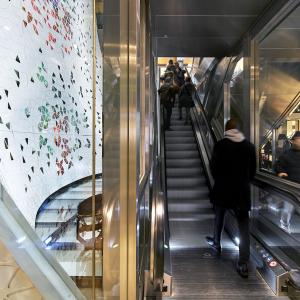 Rénovation magasin Printemps Homme, Paris 9, UUfie architecte