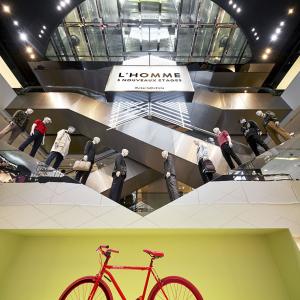 Rénovation magasin Printemps Homme, Paris 9, UUfie architecte