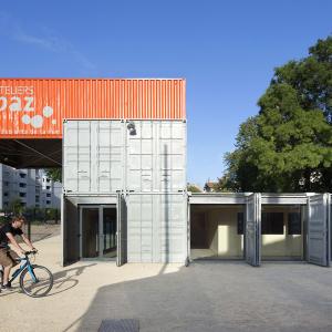 Frappaz, résidence pour artistes, Villeurbanne, Z architecte
